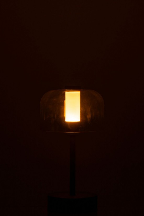 Jline Tafellamp Woa Metaal Zwart.