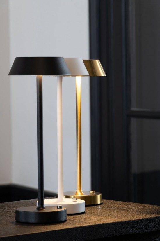 J Line Lampada Da Tavolo Noé Metallo Nero Lámpara Noé Metal Negro.