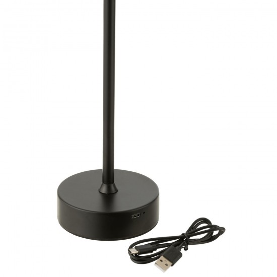 Jline Lampe Goa Metall Schwarz Lampenfusse Mit Schirmen Tischlampen Tischleuchten Innenleuchten.