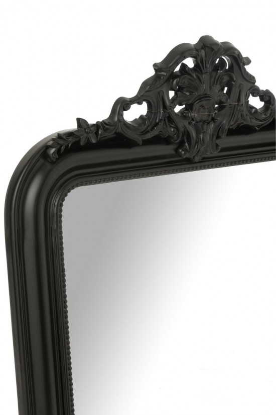 J Line Miroir mural Miroirs murals Jolipa Miroir Mural Ema Bois Noir.