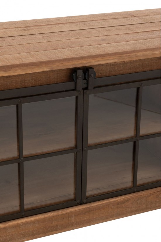 Jline Tv Ständer Mia Tannenholz Naturell Tv möbel.