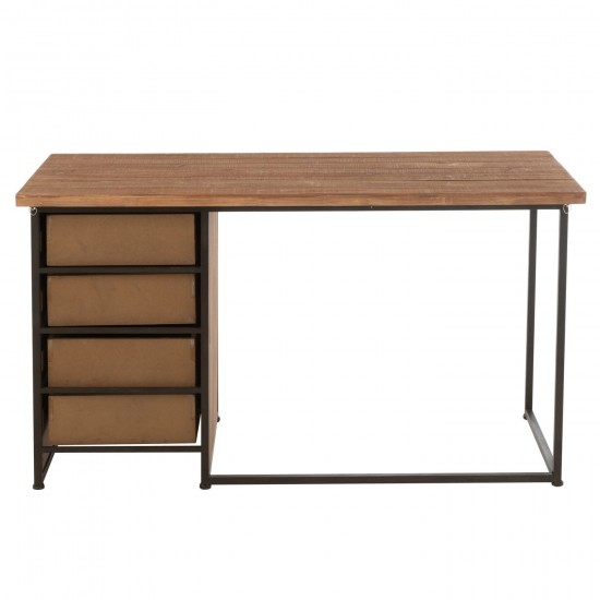 Jline Bureau Moa Mdf Naturel.