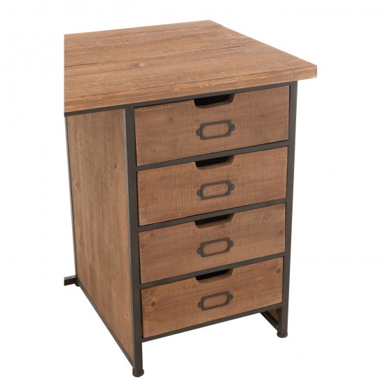 J Line 57490 Meubelen Landelijke stijl bureaus bureau Landelijke stijl Meubels Office desk Interieurmeubelen Schreibtisch Meub.