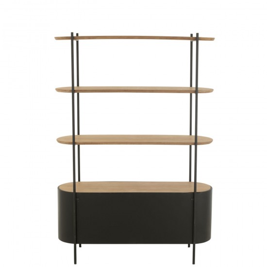 Jline Rek Uvy Ijzer Naturel Zwart.