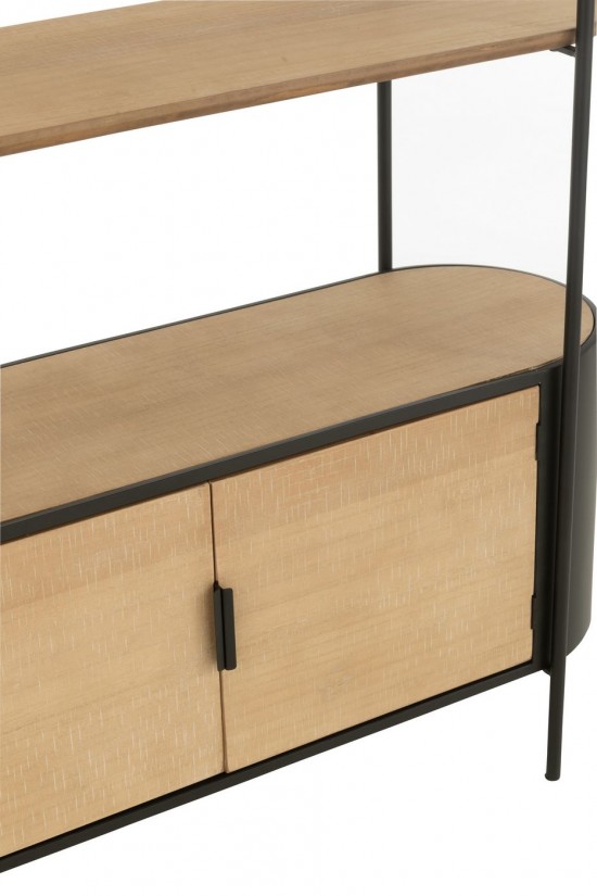 Jline Regal Uvy Eisen Naturell Schwarz regale bretter gestelle.