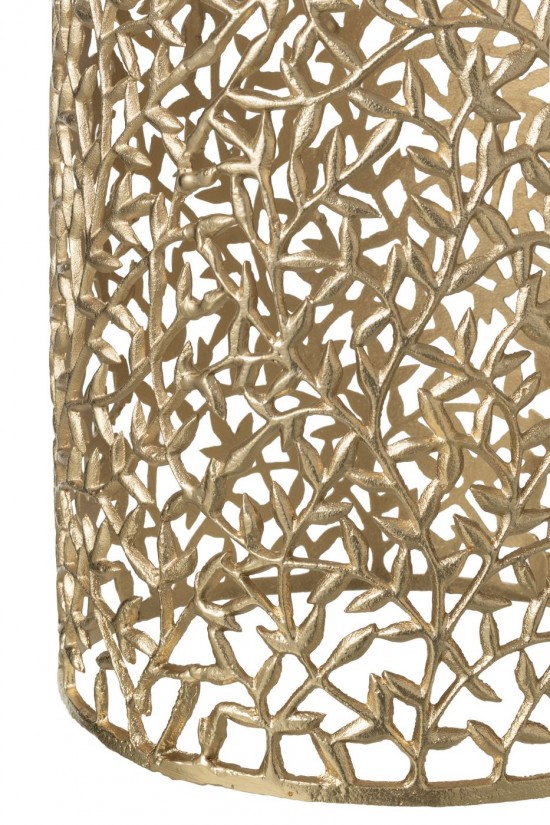 J Line tables d appoint bouts de canapé Jolipa S 2 Table D Appoint Aluminium Doré.