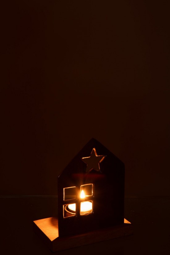 J Line photophores Jolipa Photophore Aluminium Doré.