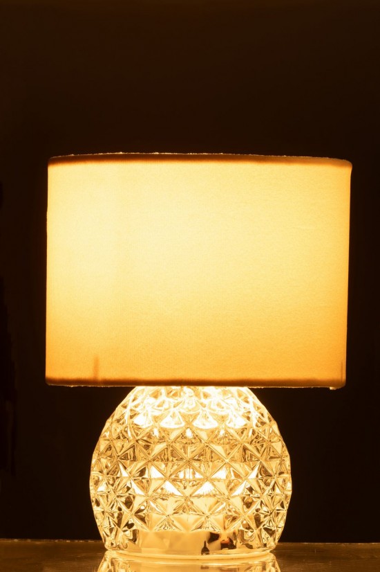 J Line Éclairage Armatures Luminaires D'intérieur Pieds De Lampe Avec Abat Jour Lampes De Table Jolipa Lampe De Table Verre Le.