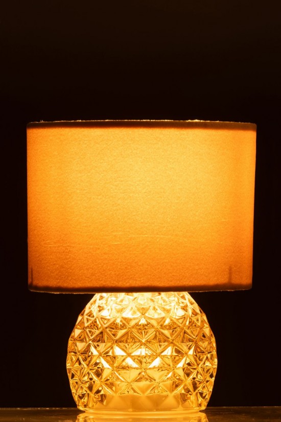 J Line Éclairage Armatures Luminaires D'intérieur Pieds De Lampe Avec Abat Jour Lampes De Table Jolipa Lampe De Table Verre Le.