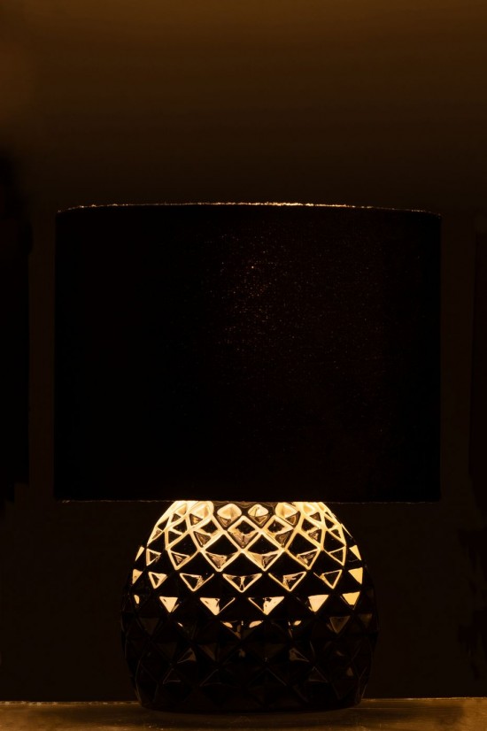 J Line Éclairage Armatures Luminaires D'intérieur Pieds De Lampe Avec Abat Jour Lampes De Table Jolipa Lampe De Table Verre Le.