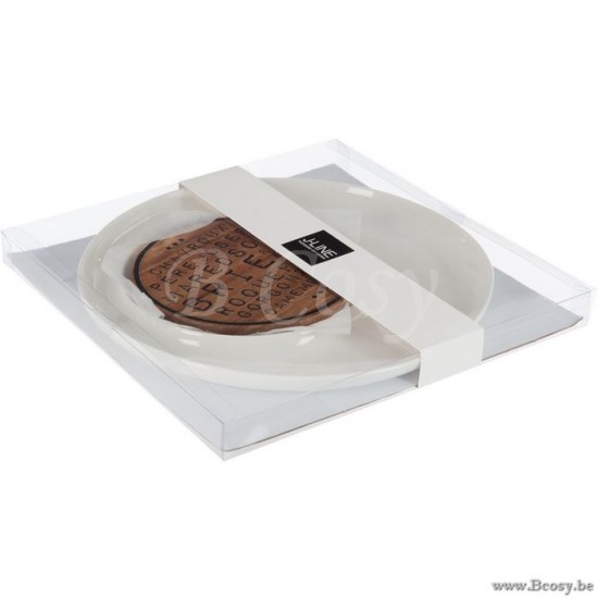 J Line verre à boire verres à boire Jolipa Verre Ligné Verre Transparent Rose Saumon.