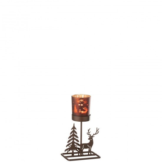 Jline 58384 Kaarshouders Support Bougie Candleholders Kerzenhalter Soporte Vela Portacandela DECORATIE Thee Windlichten Kandel.