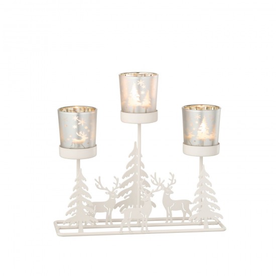 Jline 58389 Kaarshouders Support Bougie Candleholders Kerzenhalter Soporte Vela Portacandela DECORATIE Thee Windlichten Kandel.