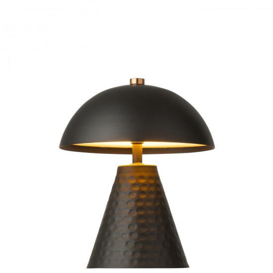 J Line Table Lamp Mushroom Iron Black Table Lights.
