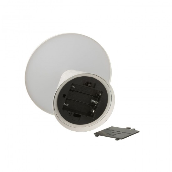 Jline Tafellamp Paddenstoel Ijzer Gebroken Wit.