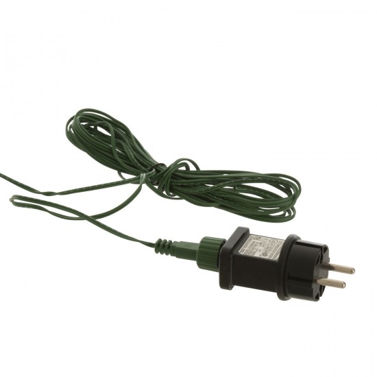 Jline Krans 20 Led Kunstmatig Rond Donkergroen Large.