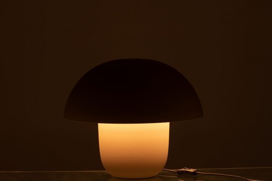 J Line Éclairage Armatures Luminaires D'intérieur Pieds De Lampe Avec Abat Jour Lampes De Table Jolipa Lampe De Table Fer Taup.