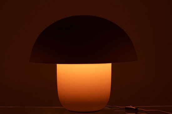 J Line Éclairage Armatures Luminaires D'intérieur Pieds De Lampe Avec Abat Jour Lampes De Table Jolipa Lampe De Table Fer Taup.