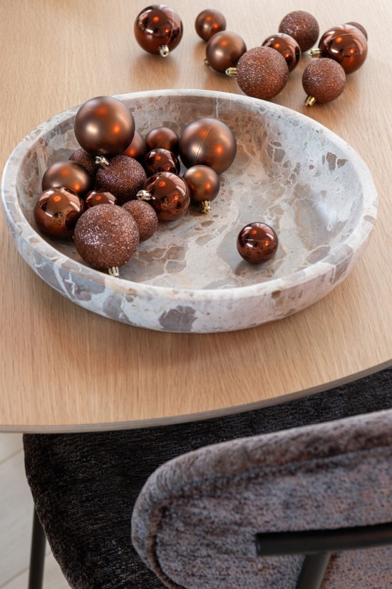 J Line Piatto Marmo Beige Plato Mármol Beige.