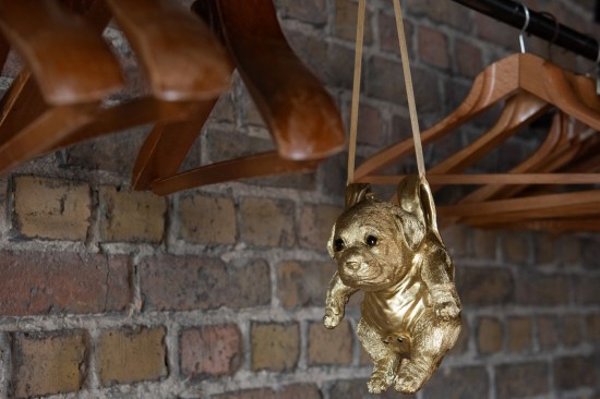 J Line Cane Resina Oro Assortimento Di 3 Perro Resina Dorado Surtido De 3.