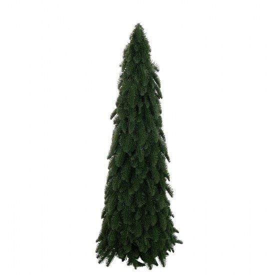J Line Kerstboom Kunstmatig Plastiek Donkergroen Large L28xB28xH95 cm kerstbomen JO59262.