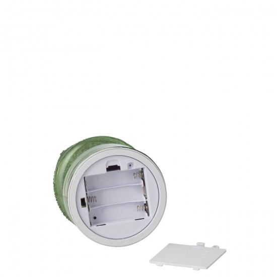 Jline Boom Led Draaiend Glas Groen Small.