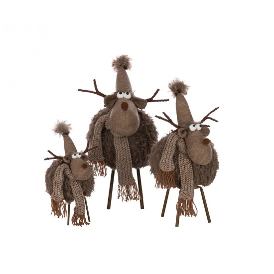 Jline 59539 Figuren Figurines Figurines Figuren Figuritas Sculture DECORATIE Winter Kerst.