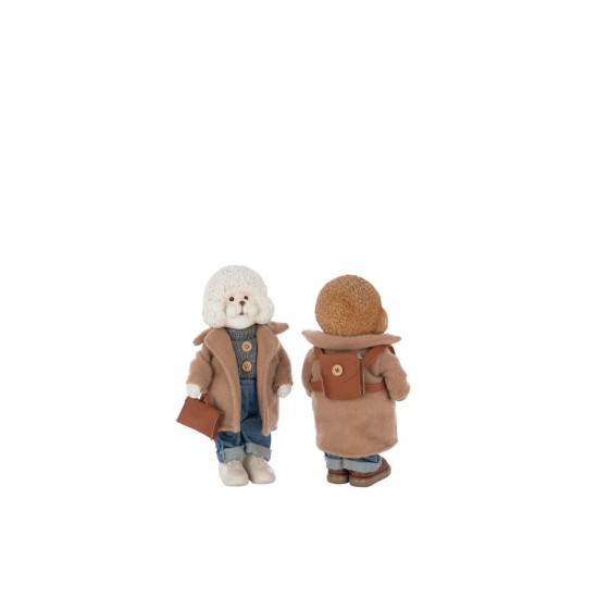 Jline 59566 Figuren Figurines Figurines Figuren Figuritas Sculture DECORATIE Winter Kerst.