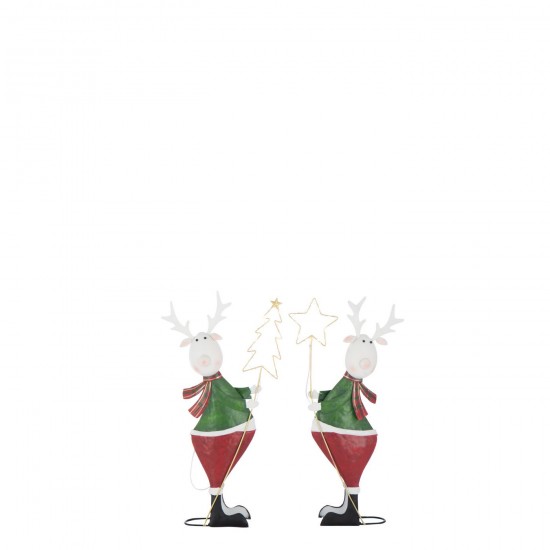 Jline 59597 Figuren Figurines Figurines Figuren Figuritas Sculture DECORATIE Winter Kerst.
