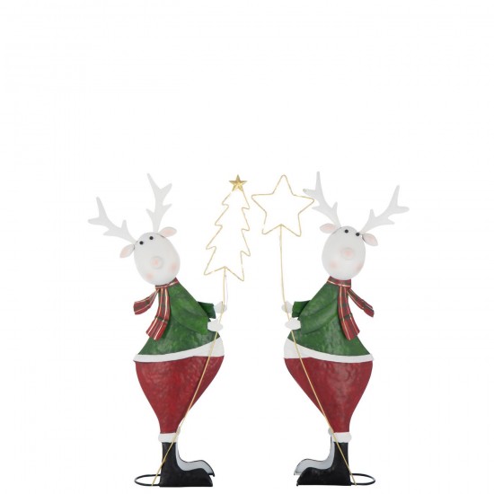 Jline 59598 Figuren Figurines Figurines Figuren Figuritas Sculture DECORATIE Winter Kerst.