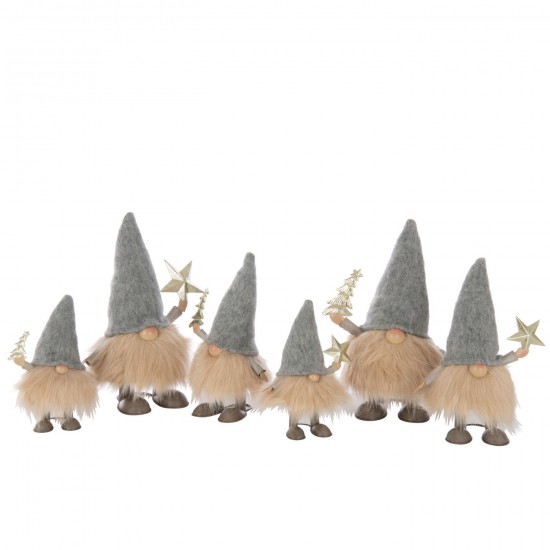 Jline 59616 Figuren Figurines Figurines Figuren Figuritas Sculture DECORATIE Winter Kerst.