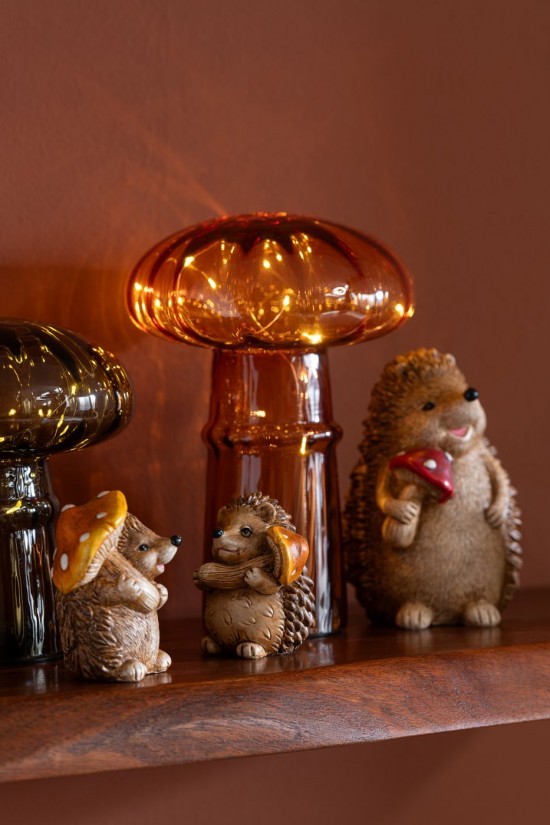 J Line 59683 Hérissons Decoration Igel Decorations hedgehog Animali Figuren egel Hedgehogs Figurines Decoratie Beelden hérisso.