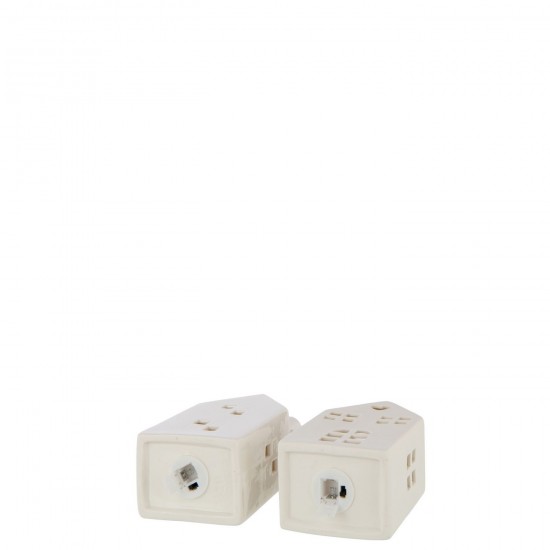 Jline Vase Led House Heart Ton Weiß Sortiert 2.