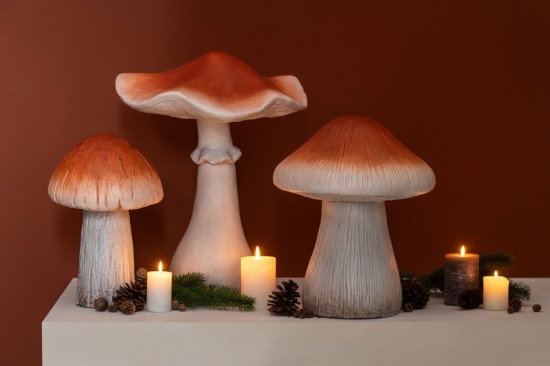 J Line Set Di 3 Fungo Opaco Magnesio Bronzo Grigio Juego De 3 Seta Matt Magnesio Bronce Gris.