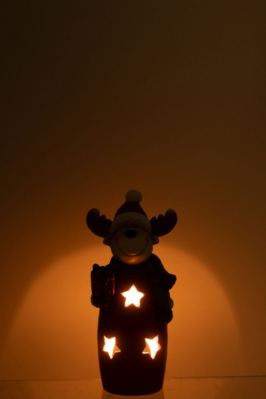 J Line photophores Jolipa Photophore Renne Écharpe Chapeau Magnésium Multicolore Small.