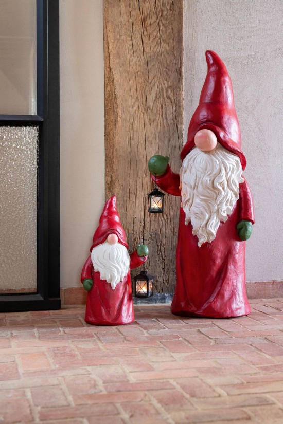 J Line Gnomo Lantern Magnesio Multicolore Small Gnomo Lantern Magnesio Multicolor Small.