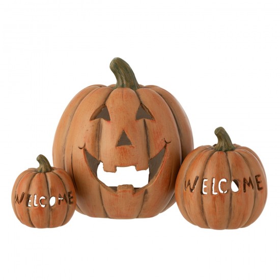 J Line Pumpkin Halloween Clay Caramel pumpkins.