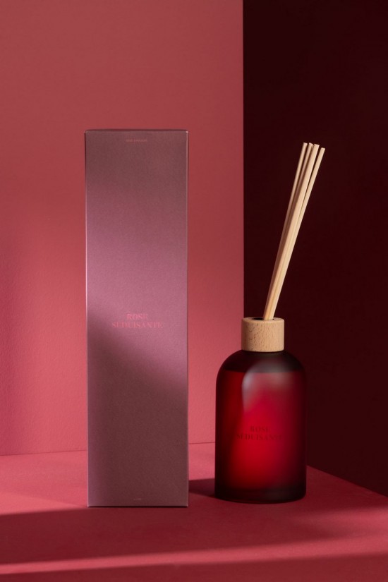 J Line Profumo D Ambiente Accords Essentiels Rose Seduisante 550Ml Difusor Accords Essentiels Rose Seduisante 550Ml.