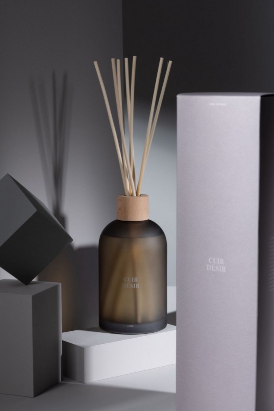 Jline Duftspender Accords Essentiels Cuir Desir 550Ml riehwasser.