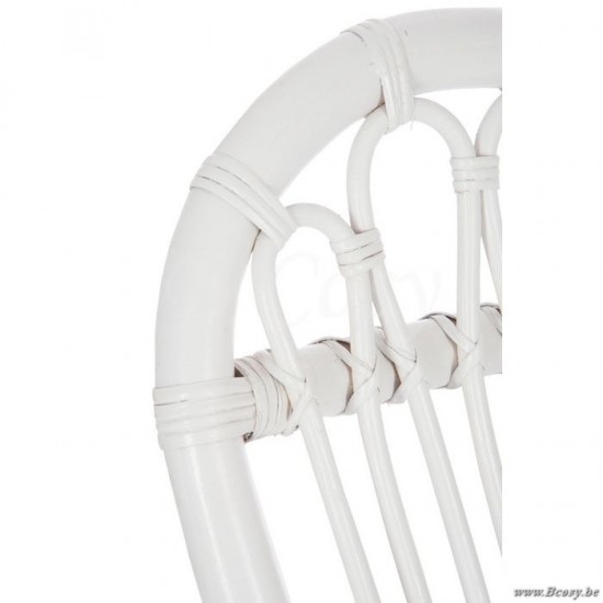 J Line Jline Rocking Chair Rattan White rocking chairs rattan