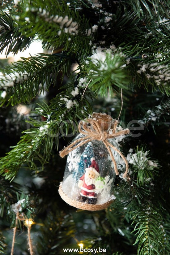 Jline Colgador Botella Figura De Navidad Cristal Claro Surtido De 3