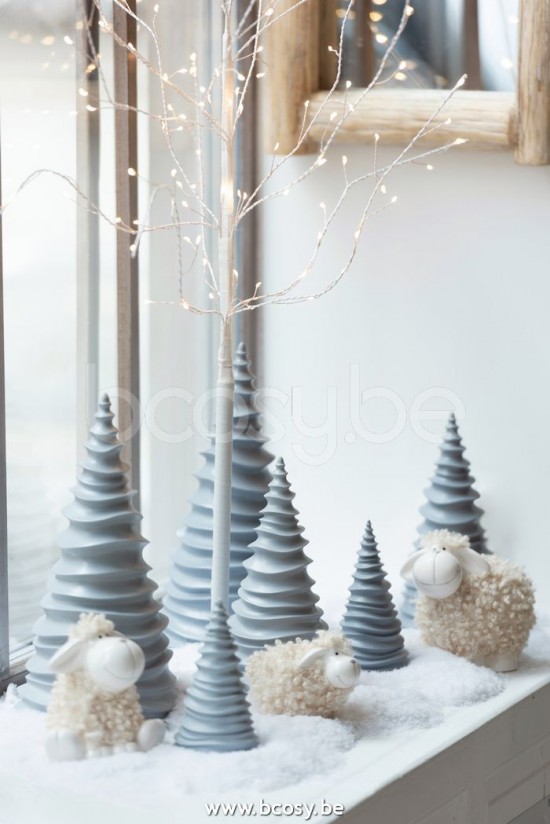 Jline Arbol Desnudo Led Metal Blanco Medium