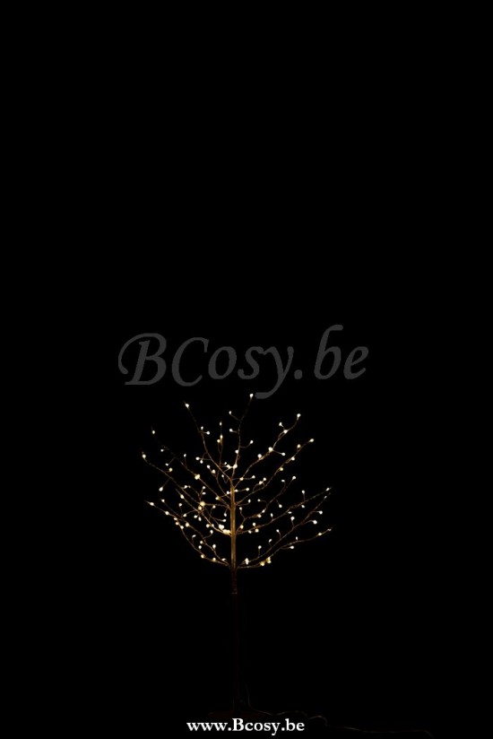 arbres sapins de noel sur pied Jolipa Jline Arbre Nu Led Metal Noir Medium