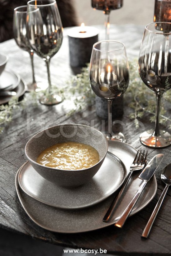 Jline Cuenco Louise Ceramica Marron Large