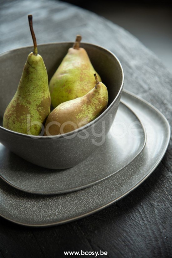 J Line Jline Ciotola Louise Ceramica Marrone Large Cuenco Louise Ceramica Marron Large