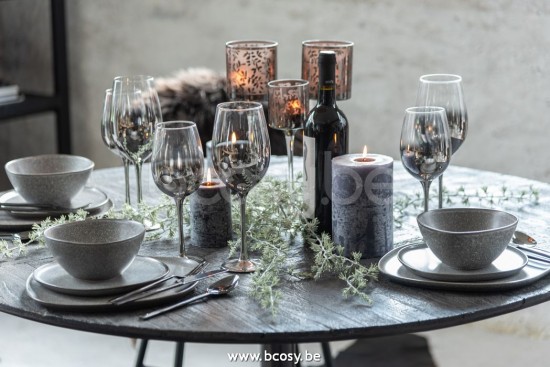 J Line Jline Bowl Louise Ceramic Brown Large bowls