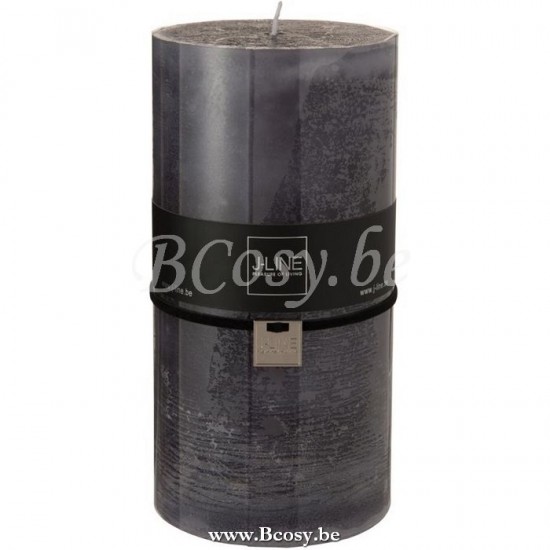 J Line 72625 Cilinderkaars Graniet XXL 140uur 20H kaarsen cilinderkaarsen