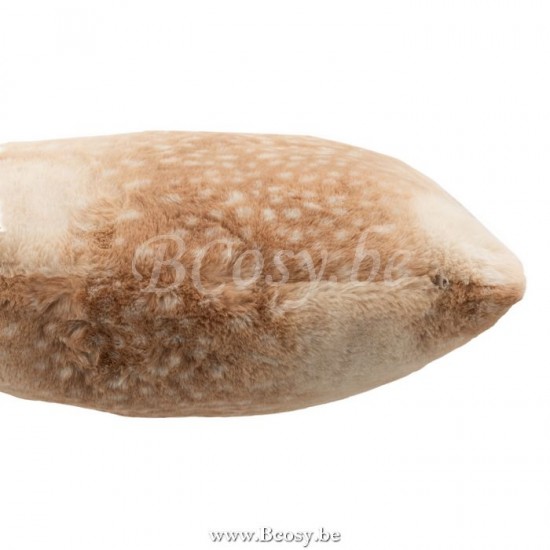 Jline 7357 sierkussen nepbont bambi j line Textiel Textile Textiles Textilien Textil Tessile TEXTIEL Kussens