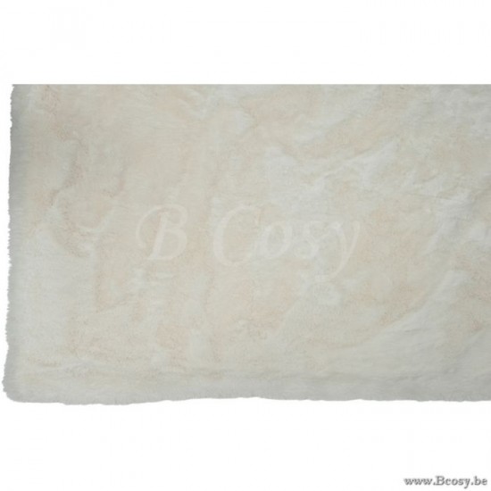 Plaid blanc Jolipa Jline Plaid Cutie Polyester Blanc