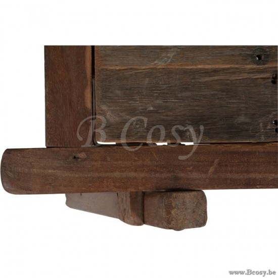 J Line Jline Table Army Bed Wood Natural coffee tables